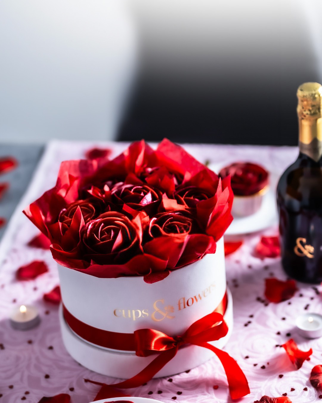 Romantikus virágküldés